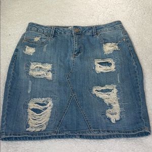 Jean Skirt